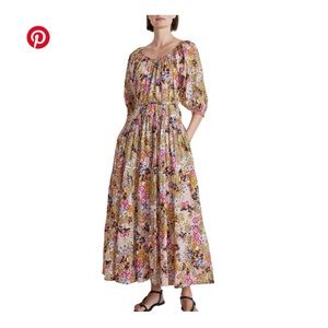 NWT Apiece Apart Tilton Maxi Dress, 100% cotton, XS